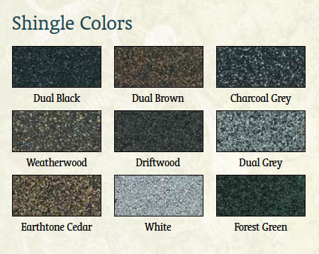 Shingle Colors